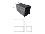 Signature Weave Medium Cushion Box - Caramel Weave