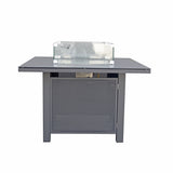Signature Weave Lisbon Gas Firepit Table