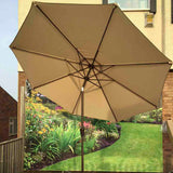 Signature Weave 3m Table Parasol - Beige