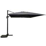 Signature Weave 3m Square Cantilever Parasol - Grey