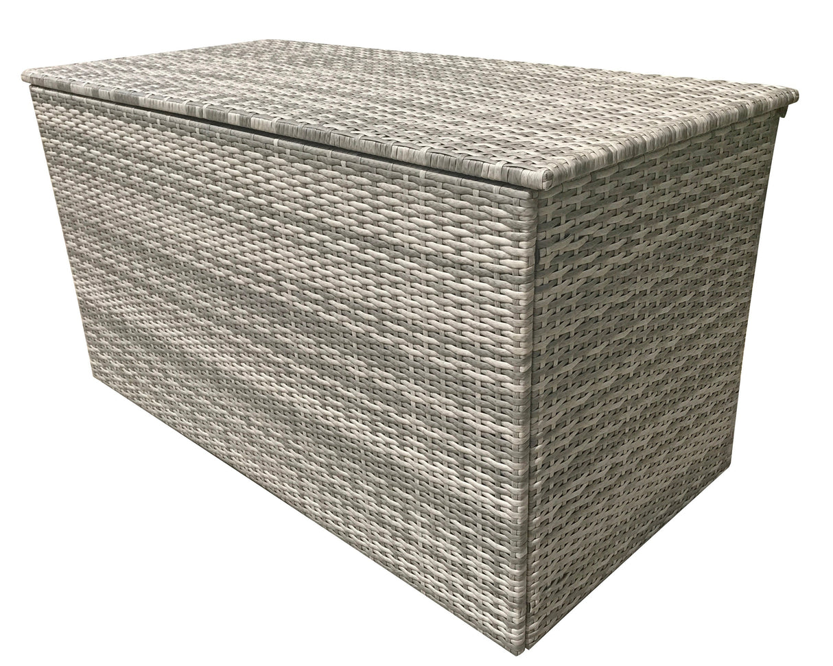 Signature Weave Large Cushion Box - Sarah Grey Weave
