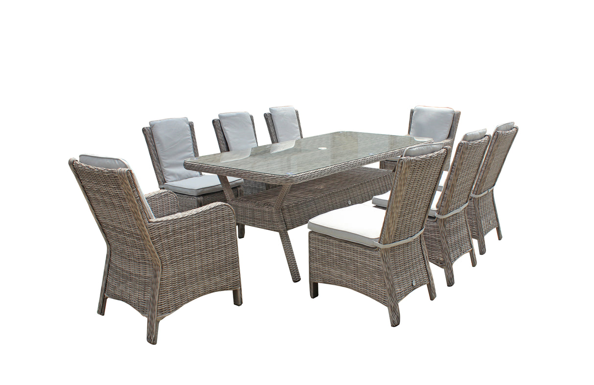 Signature Weave Alexandra High-Back Armchair - Set of 2