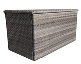 Signature Weave Medium Cushion Box - Multi-Grey Wicker