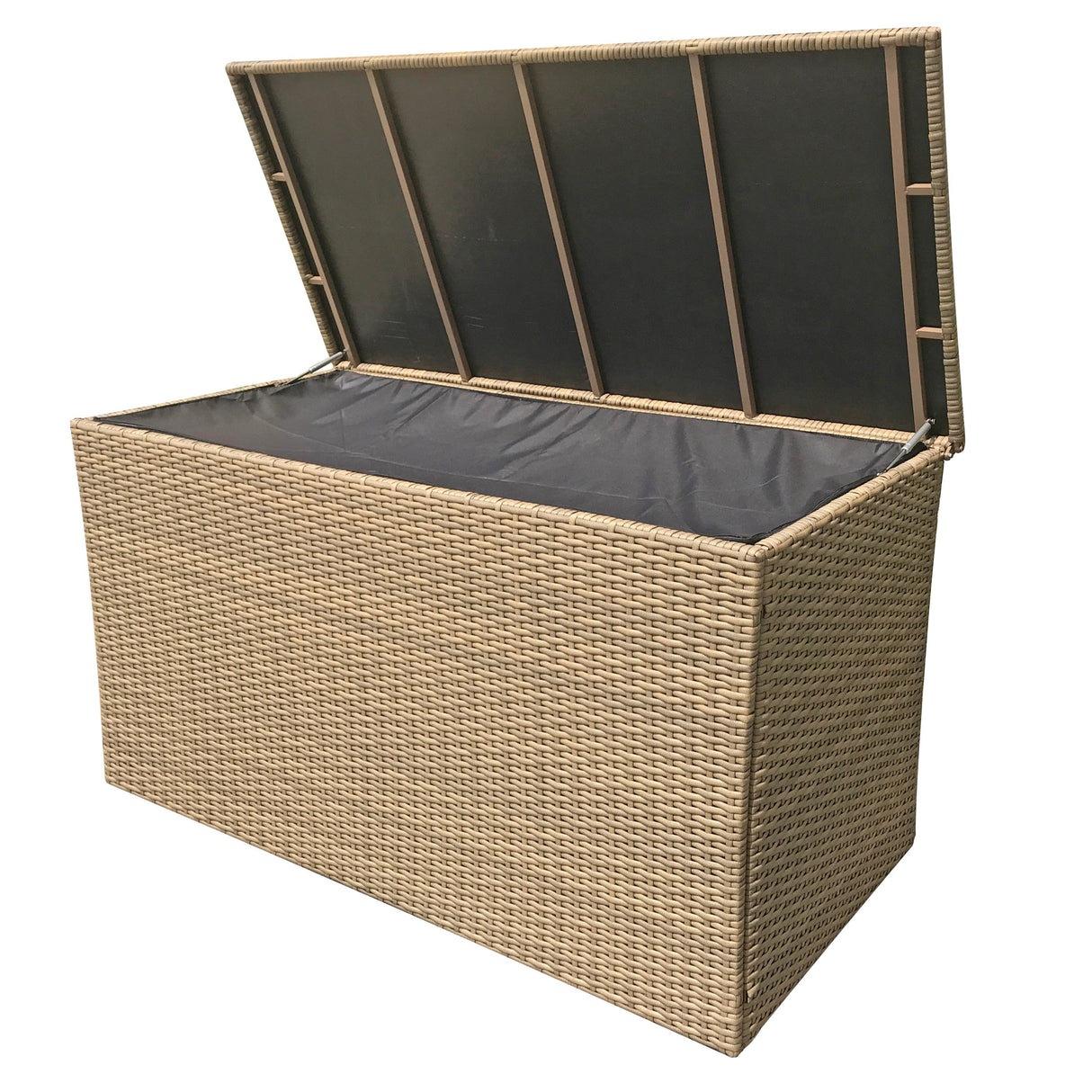 Signature Weave Large Cushion Box - Sarah Nature Weave