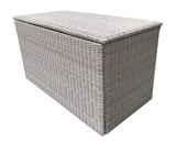 Signature Weave Large Cushion Box - Alexandra Grey Weave