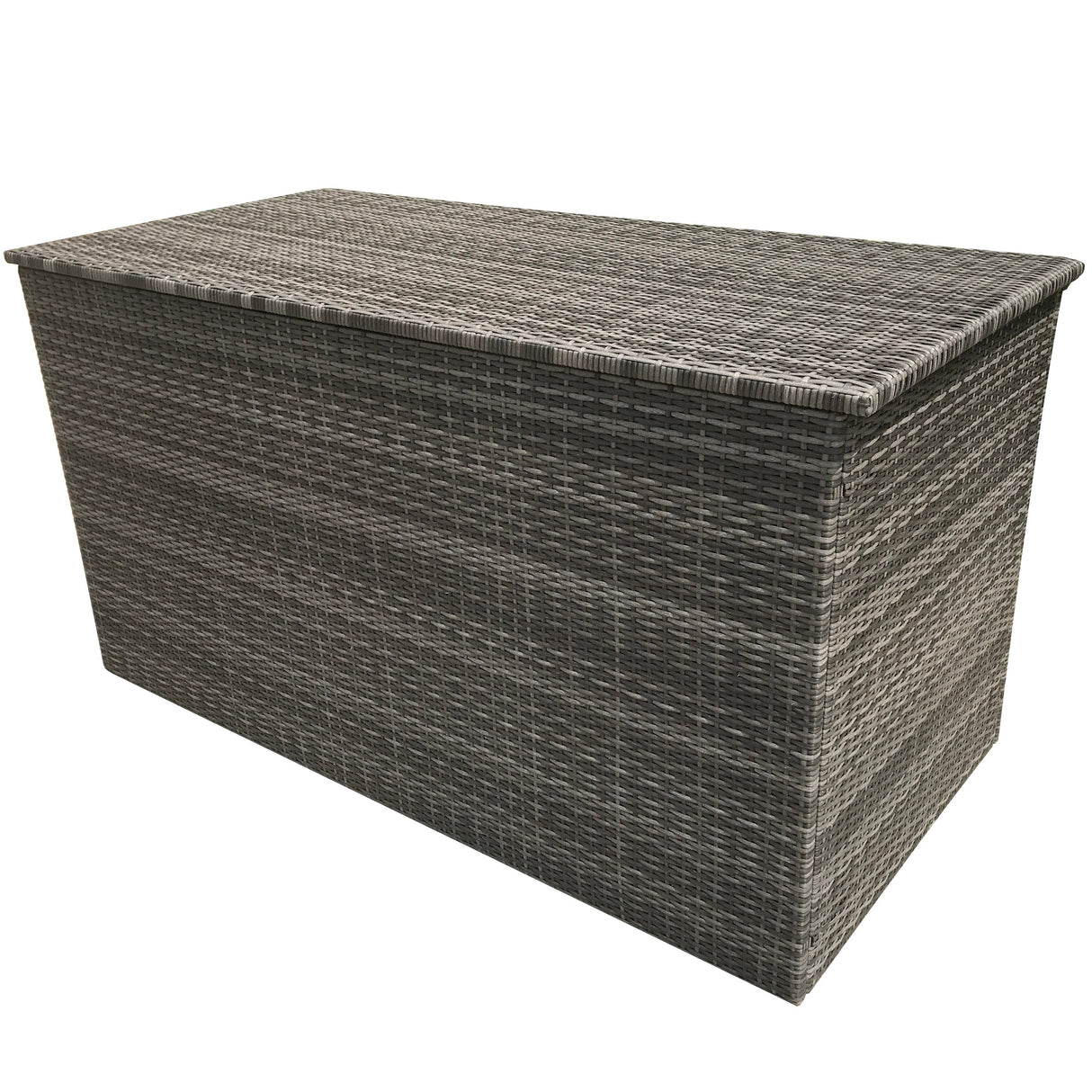Signature Weave Medium Cushion Box - Flat Grey Weave