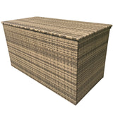 Signature Weave Medium Cushion Box - Flat Brown Weave