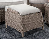 Signature Weave Harriet 2-Seat Sofa Set with Glass Top Coffee Table