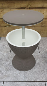 Signature Weave Cone-Shaped Ice Bucket Table