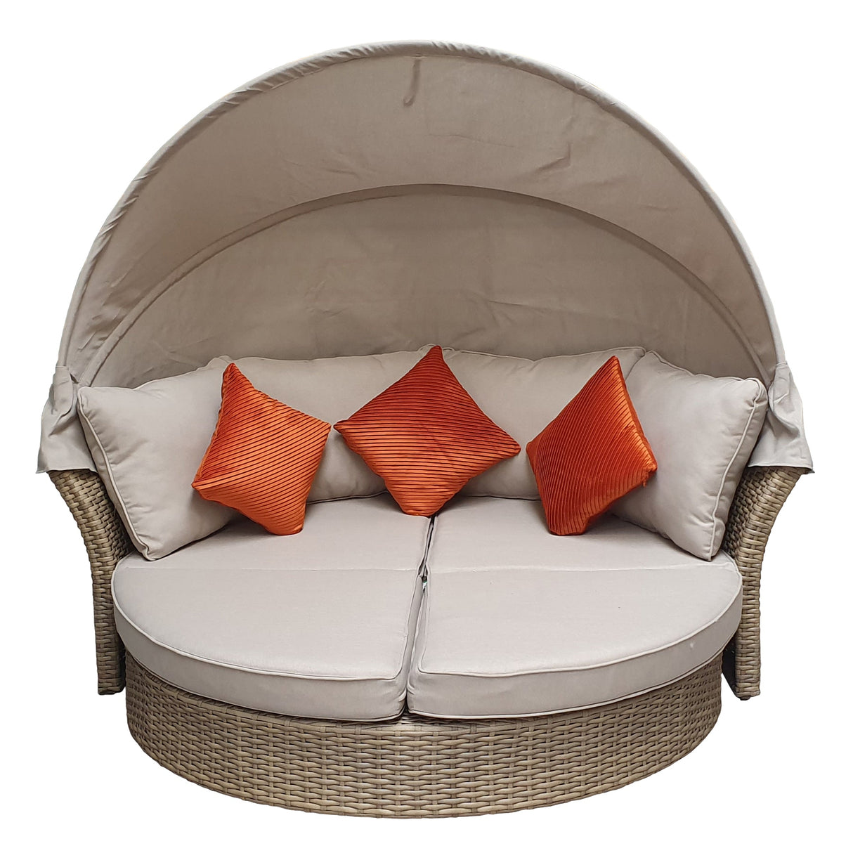 Signature Weave Lily Daybed with Canopy - Nature