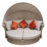 Signature Weave Lily Daybed with Canopy - Nature