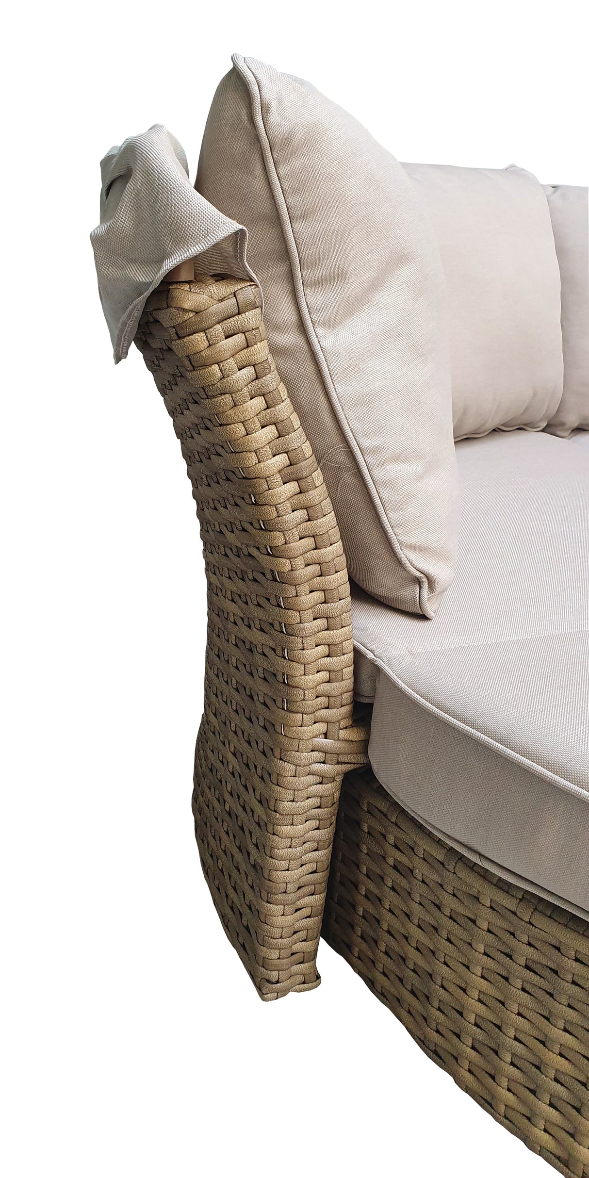 Signature Weave Lily Daybed with Canopy - Nature