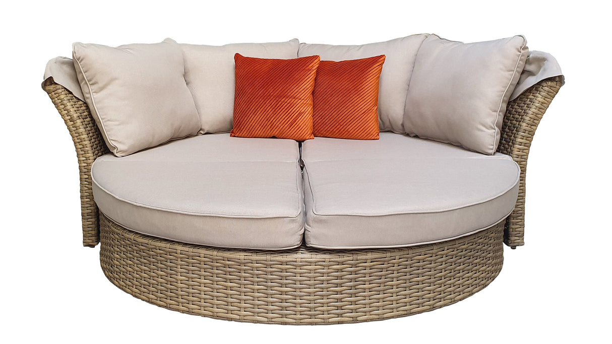 Signature Weave Lily Daybed with Canopy - Nature