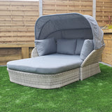 Signature Weave Meghan Daybed with Canopy