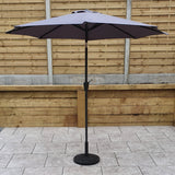 Signature Weave 2.5m Table Parasol - Grey