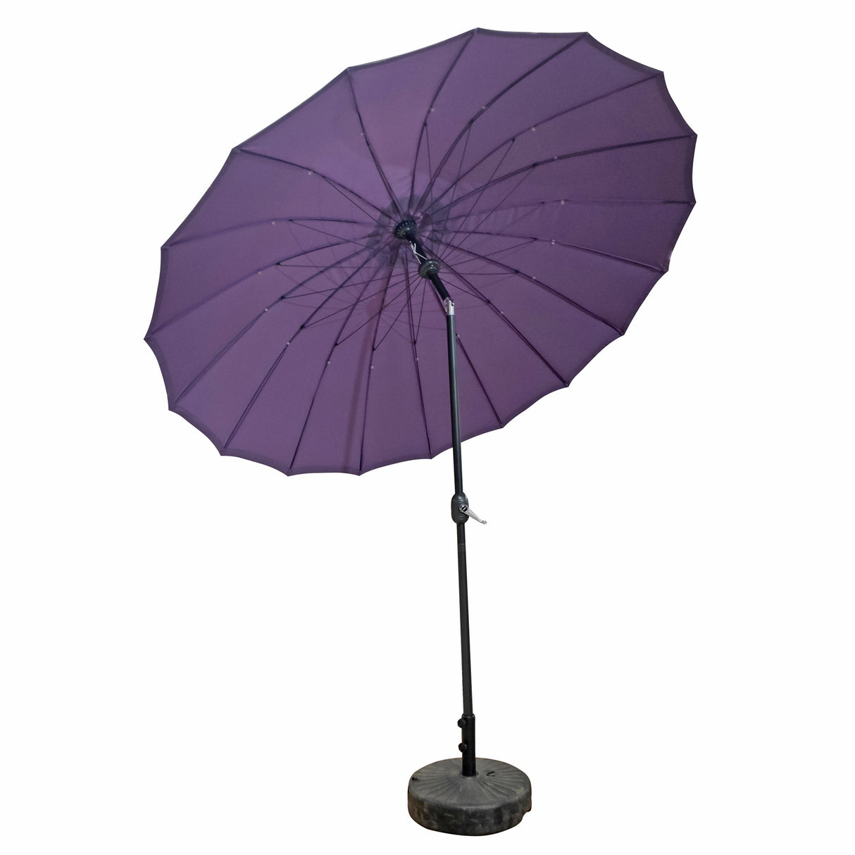 Signature Weave 2.7m Shanghai Parasol - Purple