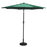 Signature Weave 3m Table Parasol - Green