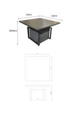 Signature Weave Lisbon Gas Lift Table