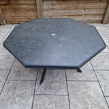 Signature Weave Bettina Octagon Dining Table Set with 8 Chairs