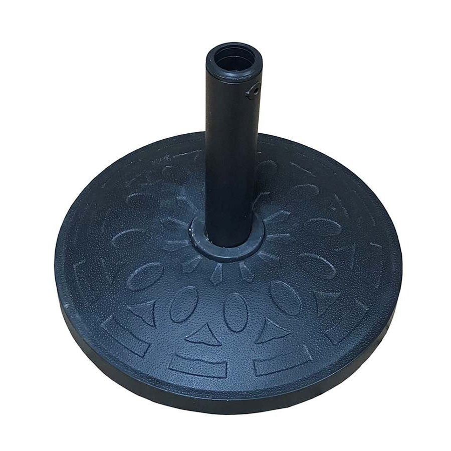 Signature Weave Parasol Base - Concrete