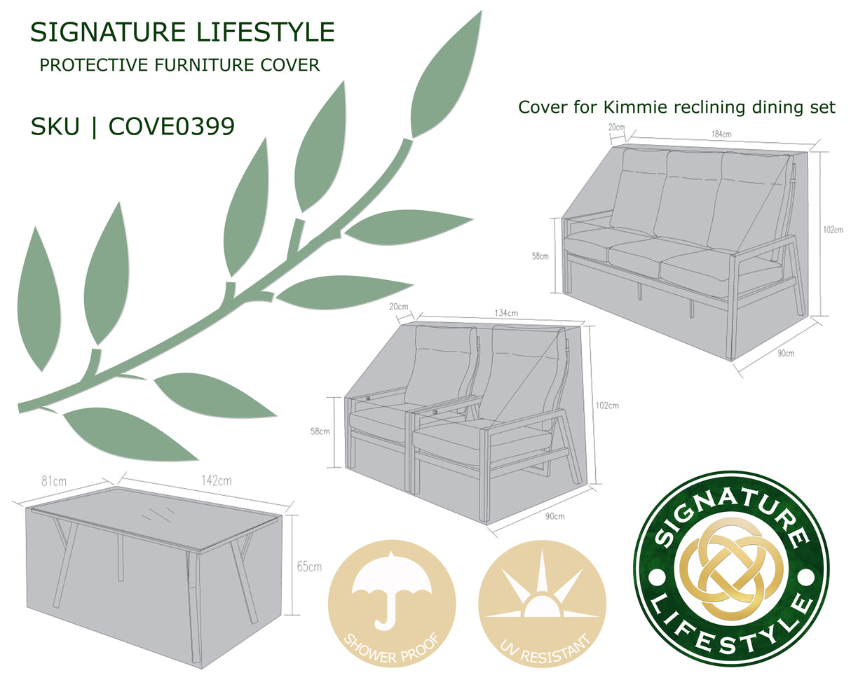 Signature Weave Rattan furniture high-quality protective covers