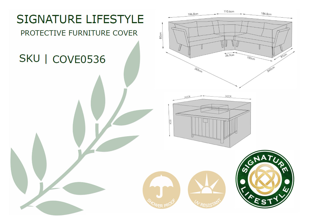 Signature Weave Cover for Luna/Venus Corner Sofa Sets