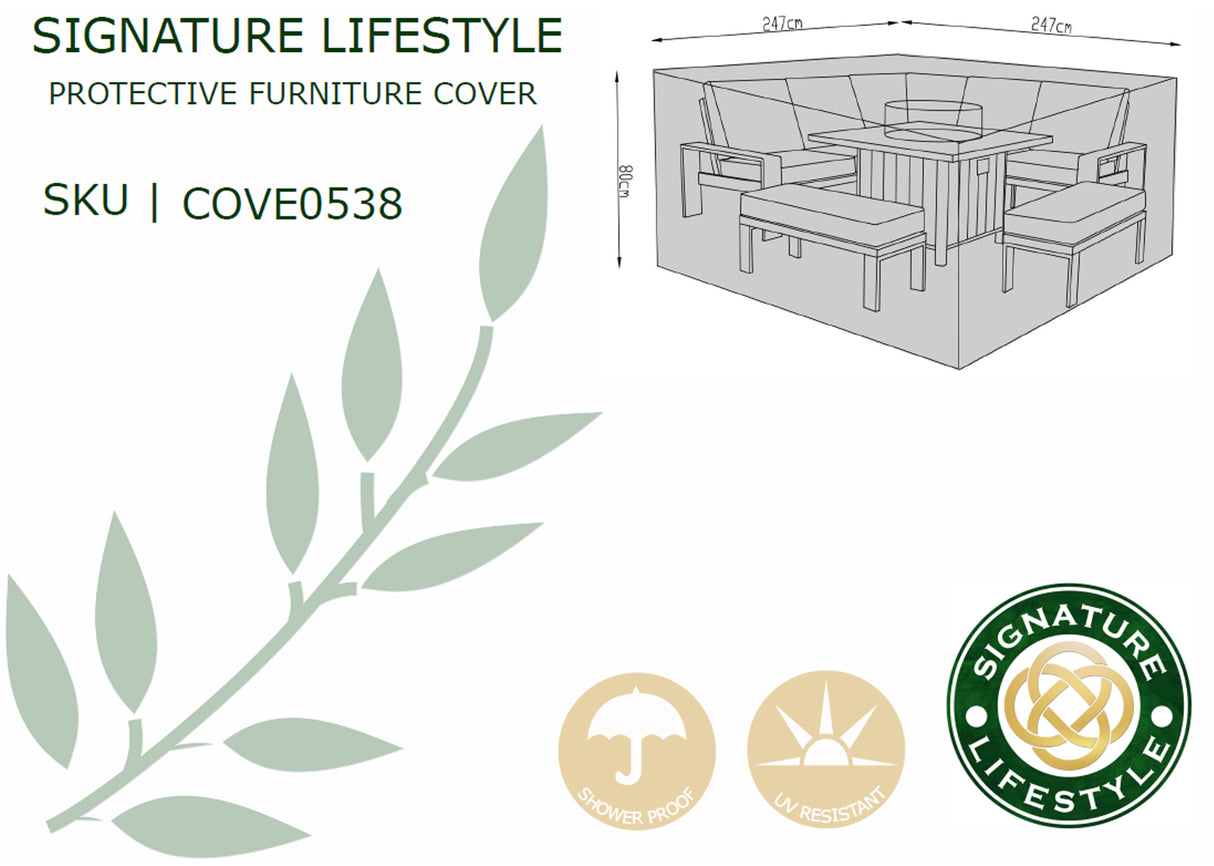 Signature Weave Cover for Venus Corner Sofa