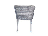 Signature Weave Emily Stacking Chair – Flat Grey Weave
