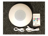 Signature Weave LED Mood Lamp with Colour-Changing Light & Bluetooth Speaker