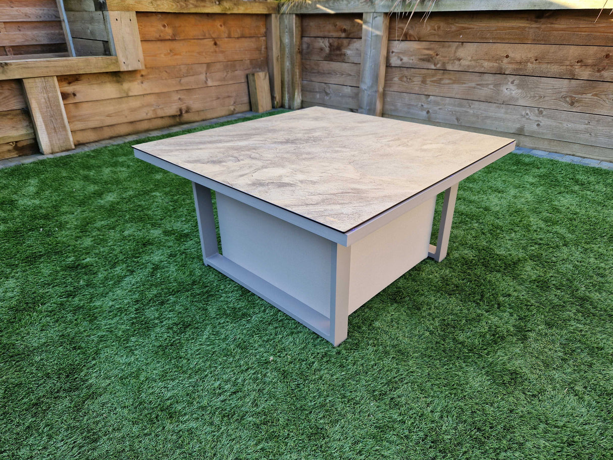 Signature Weave Madrid Lift Table – Nature