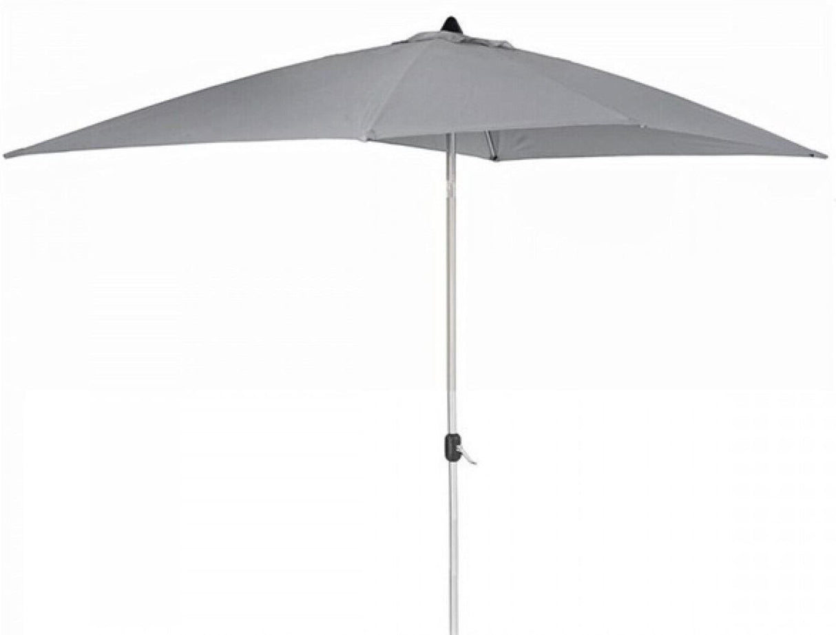 Signature Weave 3m Rectangular Table Parasol - Grey