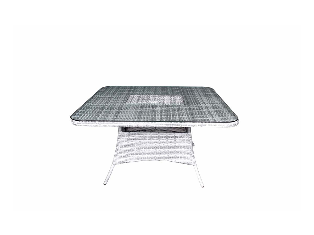 Signature Weave Sarah Corner Dining Set - Grey