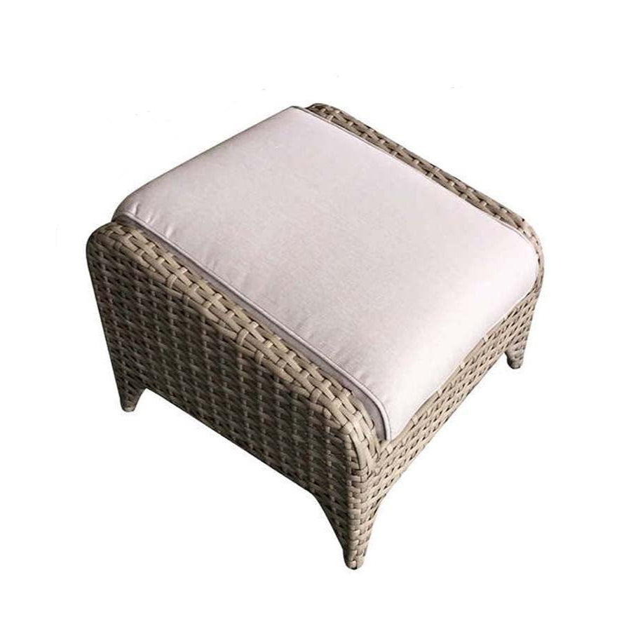 Signature Weave Sarah Ottoman Stool - Nature