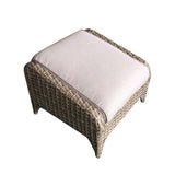 Signature Weave Sarah Ottoman Stool - Nature