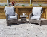 Signature Weave Sarah 3-Piece Lounge Set - Grey