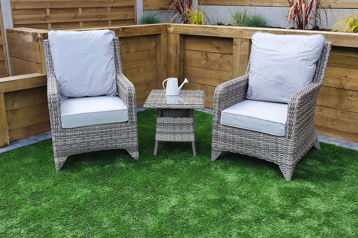 Signature Weave Sarah 3-Piece Lounge Set - Grey