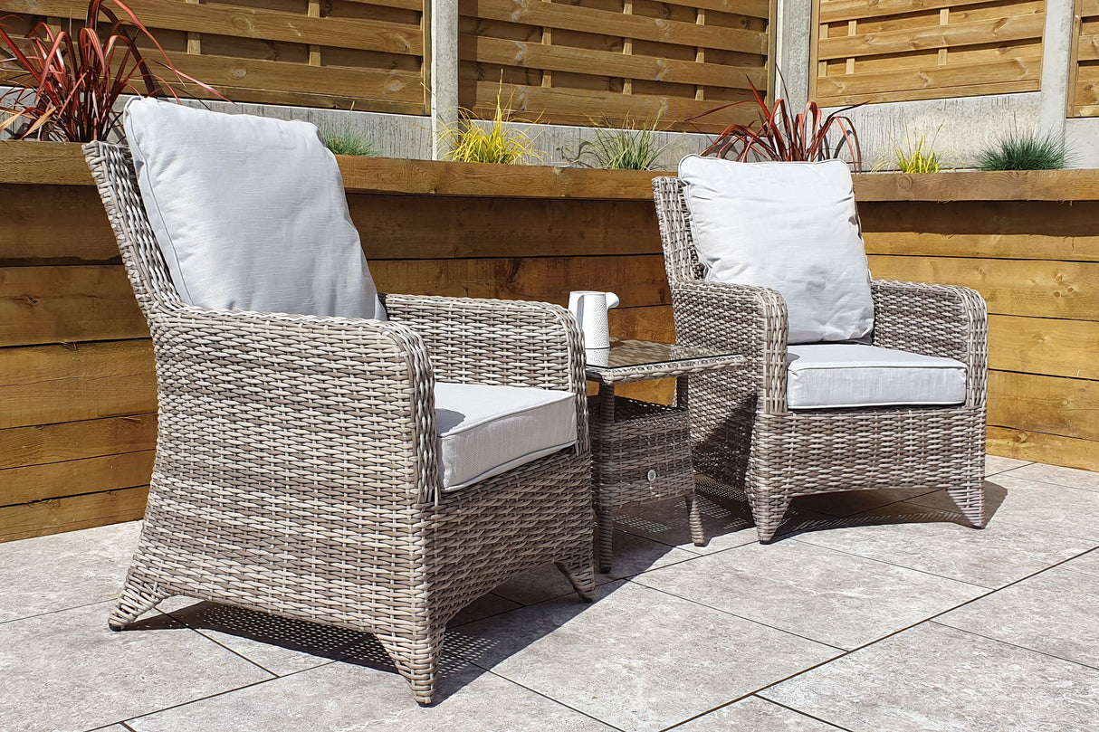 Signature Weave Sarah 3-Piece Lounge Set - Grey
