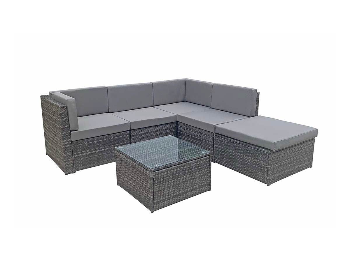 Signature Weave Stella Corner Sofa - Grey
