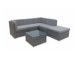 Signature Weave Stella Corner Sofa - Grey