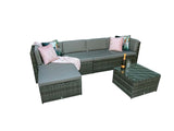 Signature Weave Stella Corner Sofa - Grey