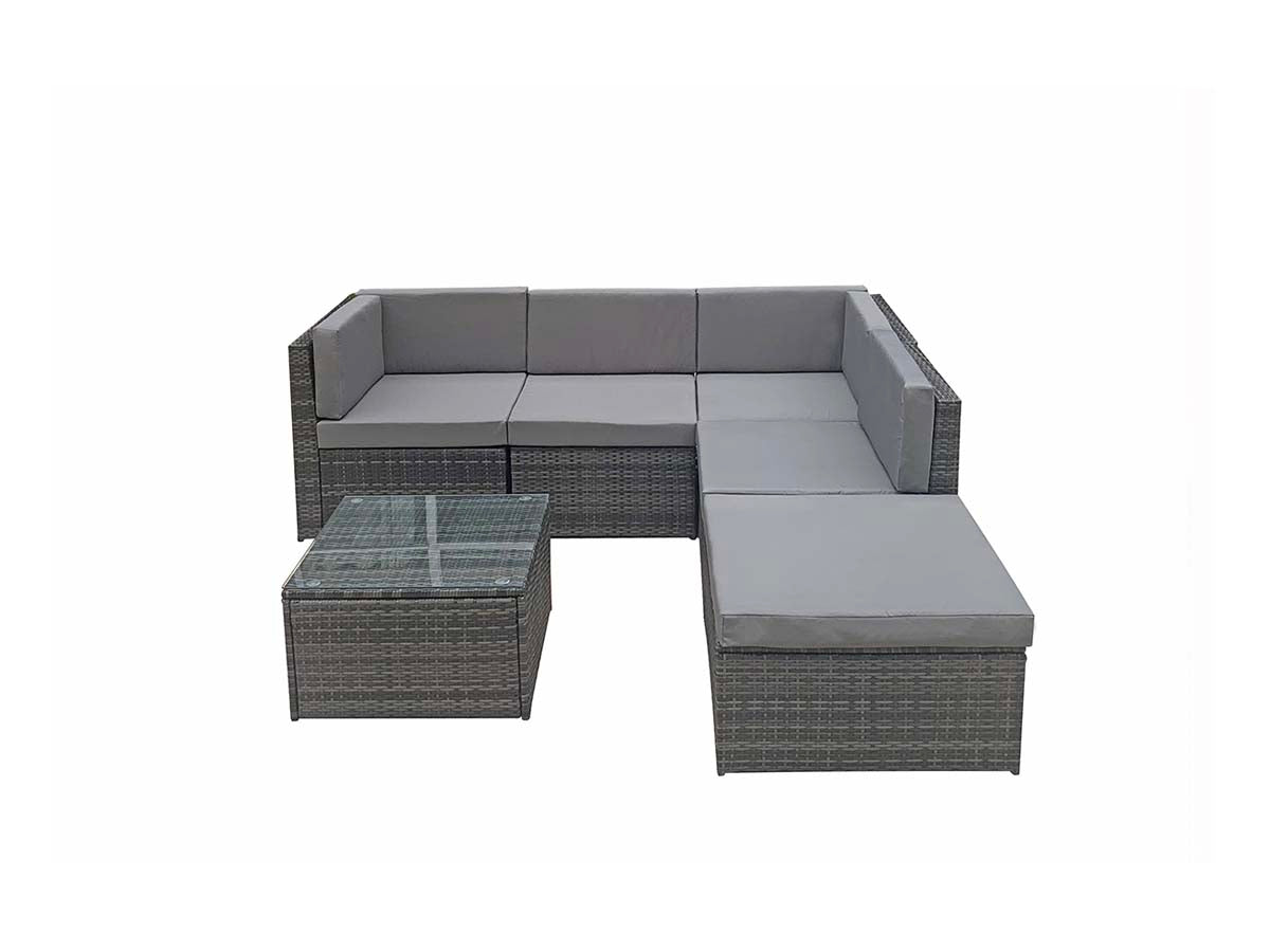 Signature Weave Stella Corner Sofa - Grey