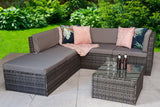 Signature Weave Stella Corner Sofa - Grey